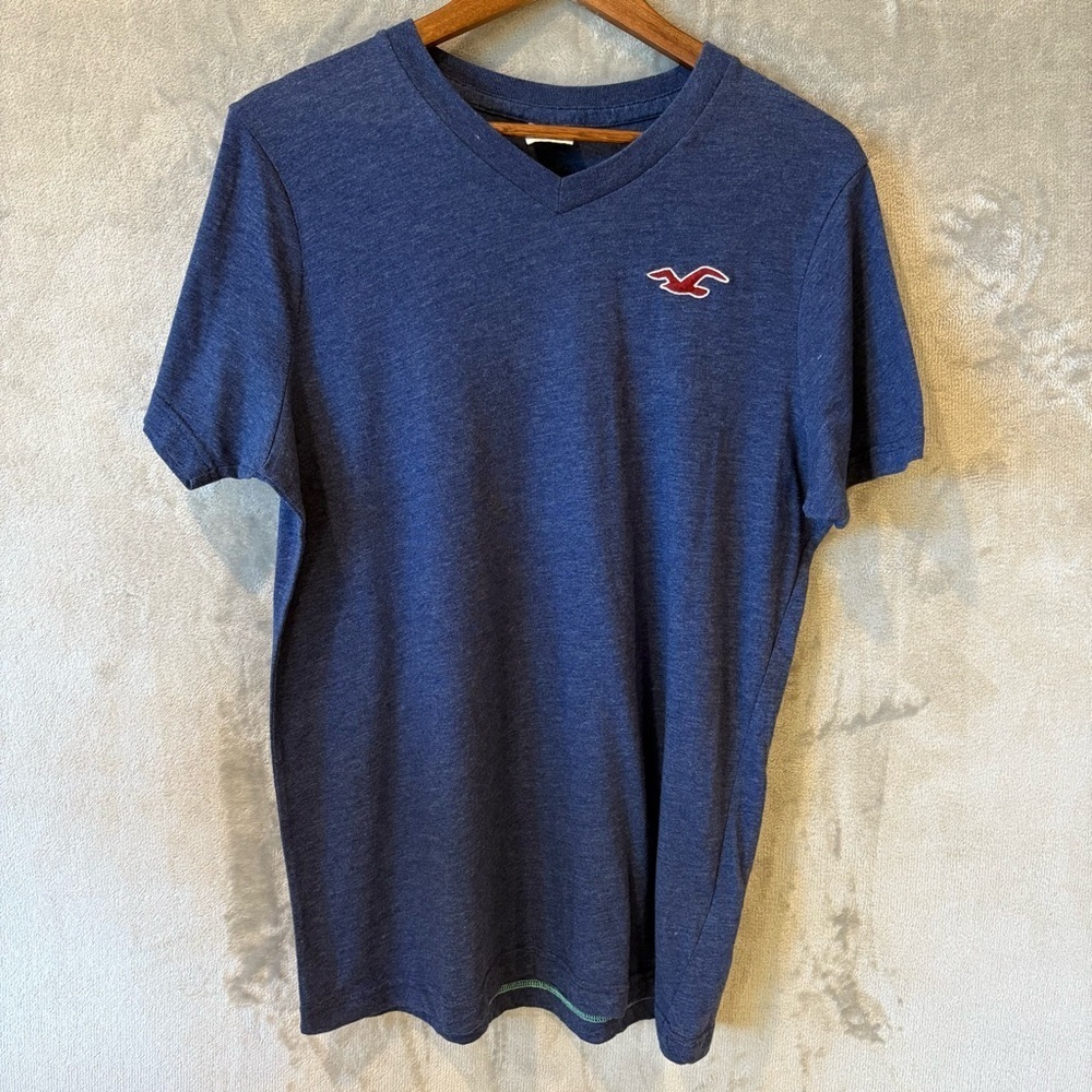 Hollister Preppy Y2K V-Neck Mn’s T-Shirt Sz XL